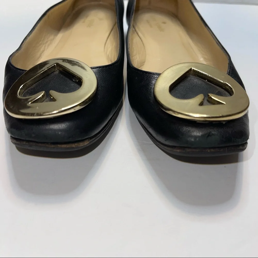 Kate Spade Nera Reva black flats size 6